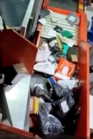 Accurate positioning of cluttered packages